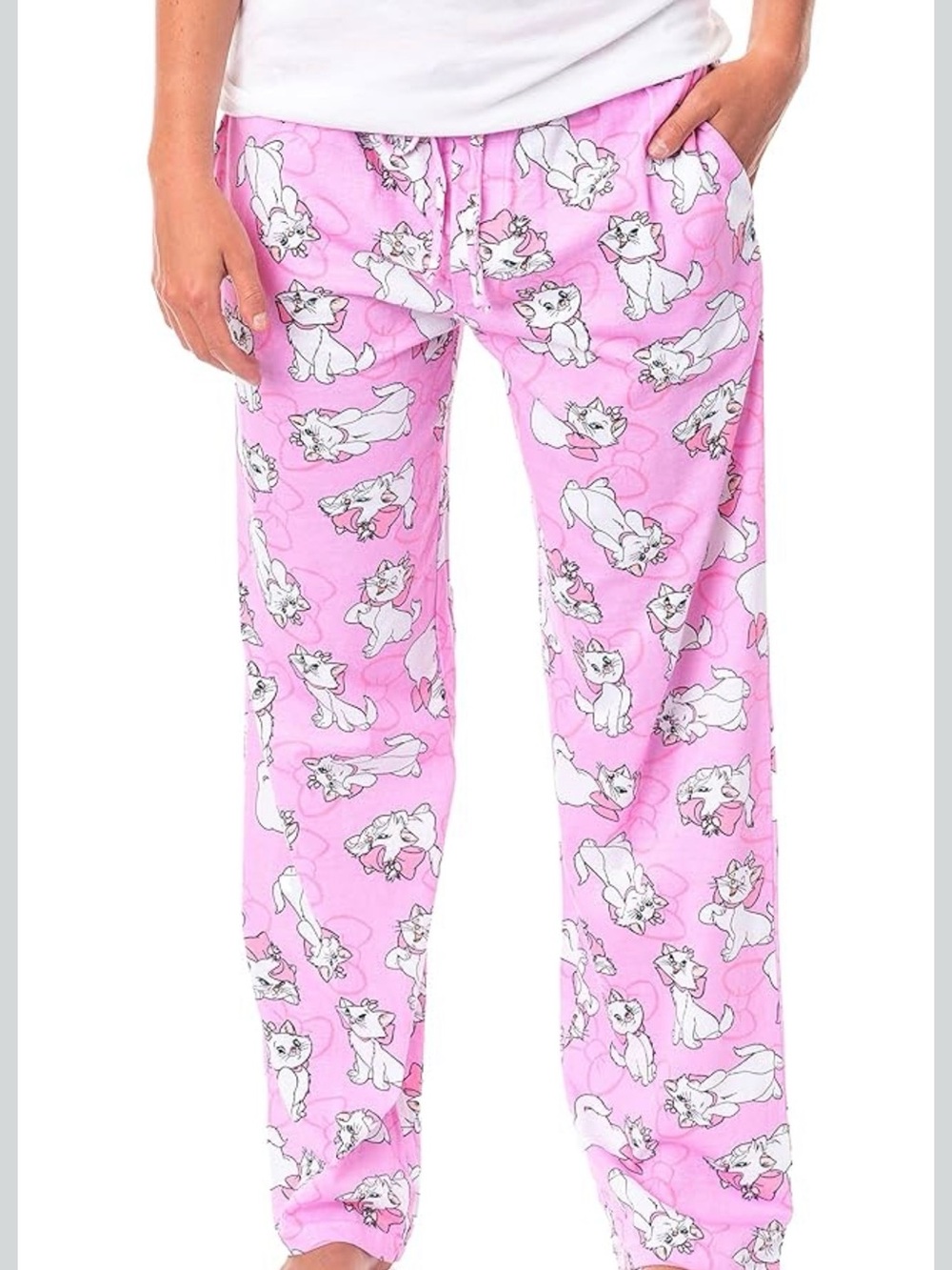 Aristocats Marie Disney Pajama Pants L NWT